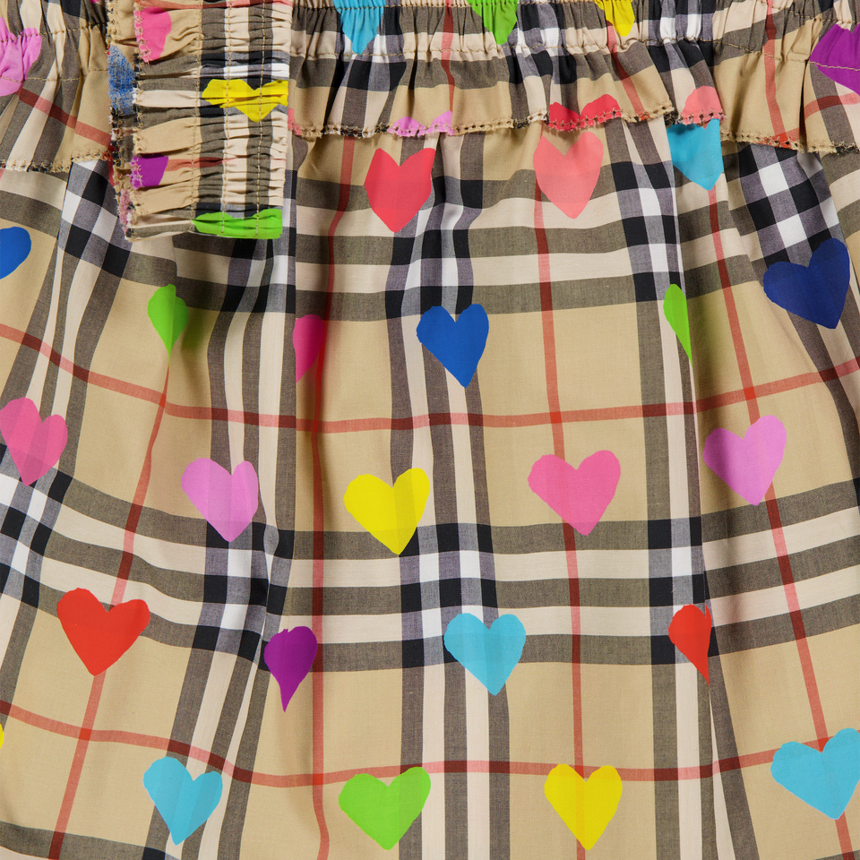 Burberry Gabi Kinder Ragazze Maglietta dentro Beige