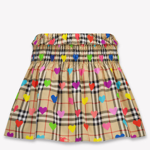 Burberry Ama Kinder Filles Jupe en Beige