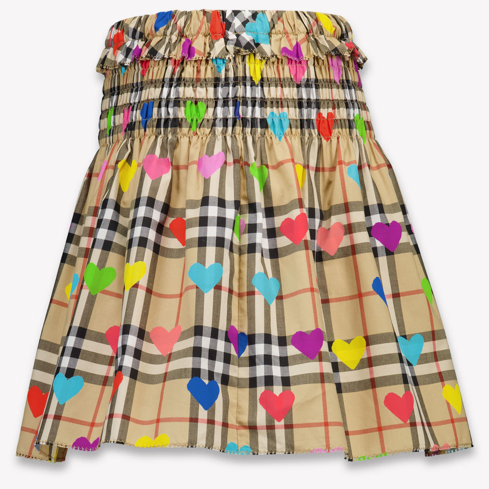 Burberry Ama Kinder Chicas Falda adentro Beige