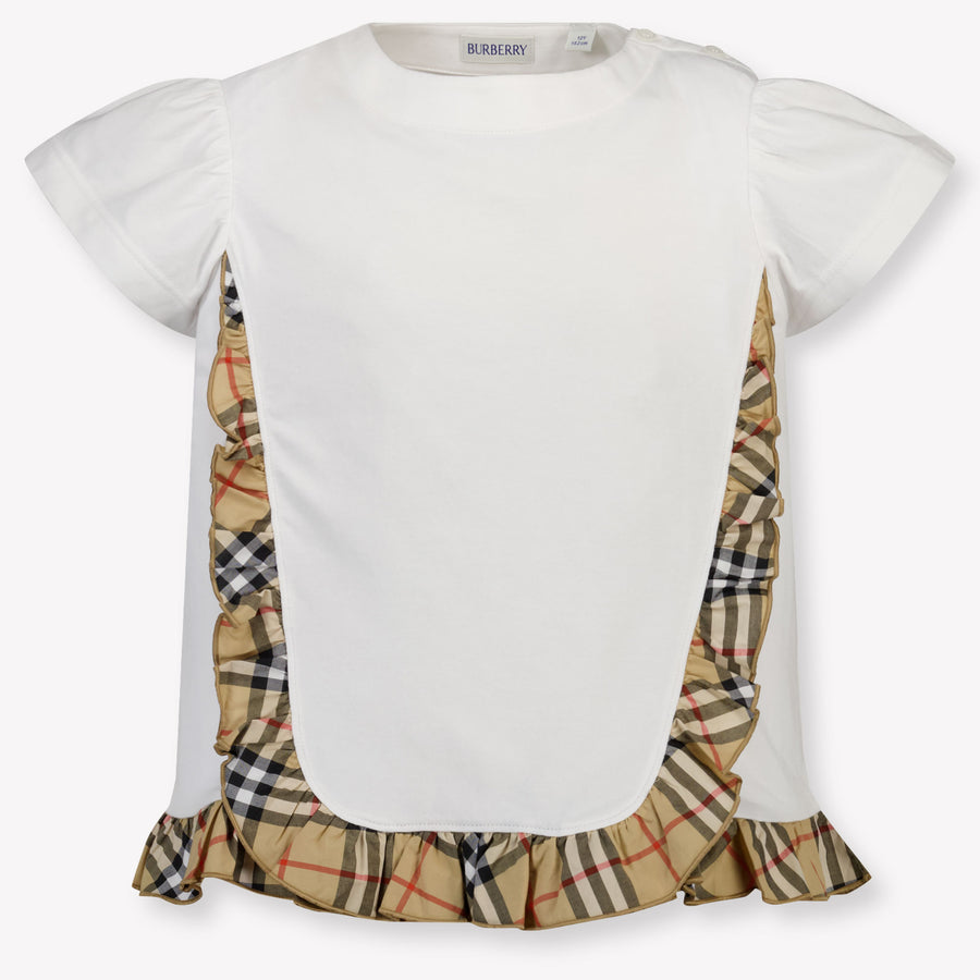 Burberry Roxy Kinder Chicas Camiseta adentro Blanco