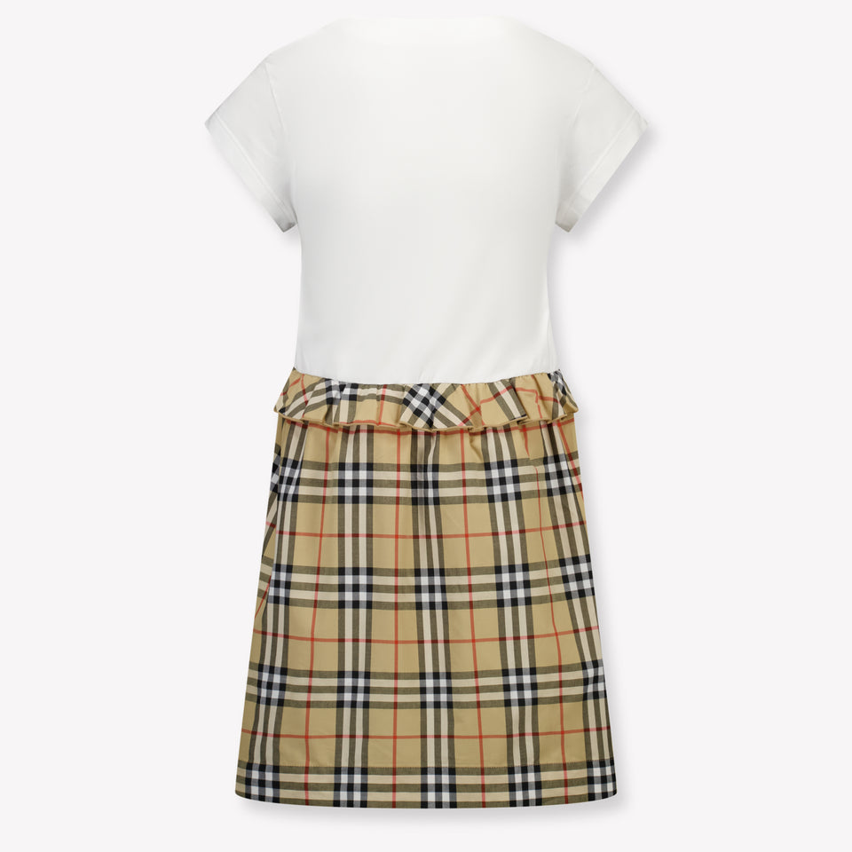 Burberry Rhonda Kinder Ragazze Vestirsi Bianco