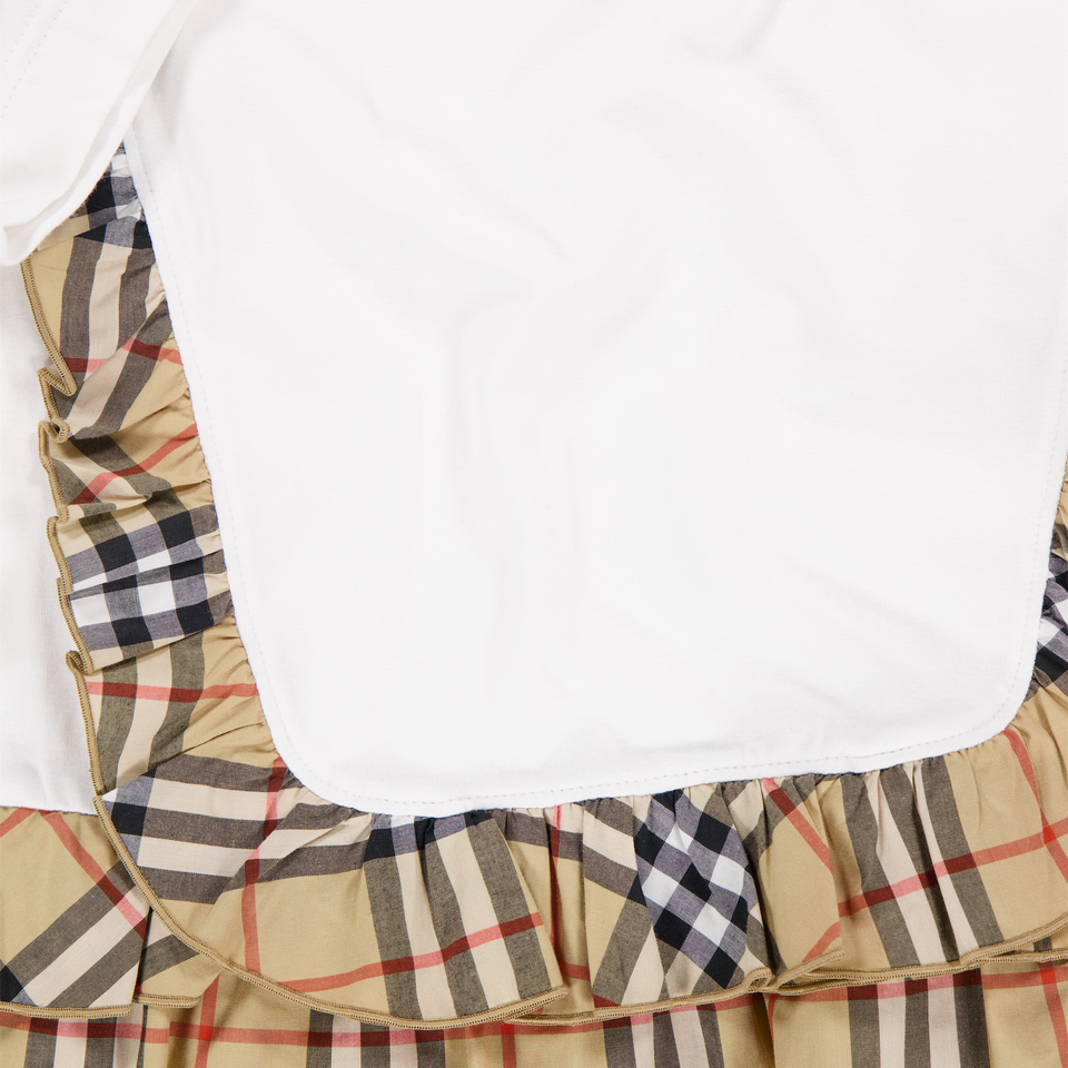 Burberry Rhonda Kinder Ragazze Vestirsi Bianco