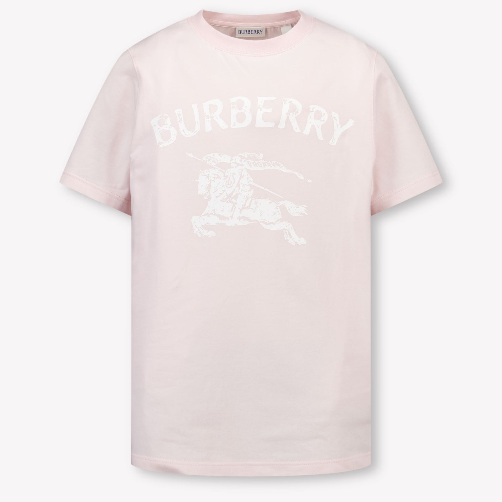 Burberry Bambini con timbro di cedro Ragazze Maglietta dentro Rosa Chiaro