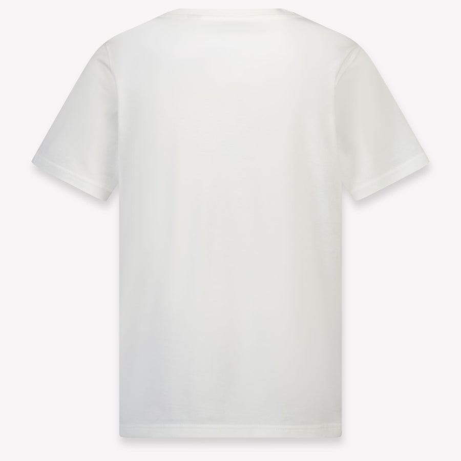 Burberry Enfants Filles T-shirt en blanc cassé