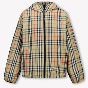 Burberry Reece Kinder Unisex-Übergangsjacke Beige