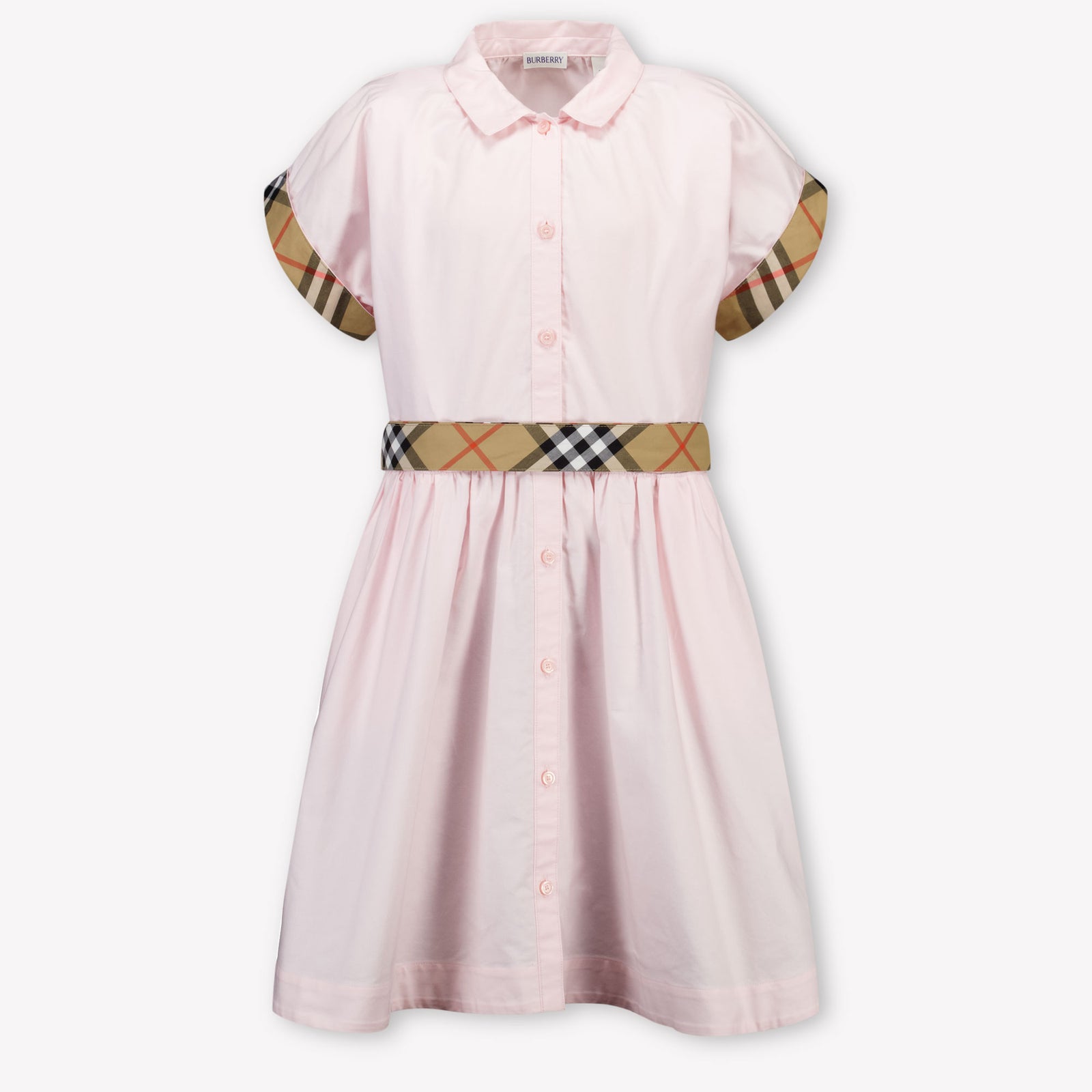 Burberry Juliette Kinder Filles Habillez-vous Rose Léger