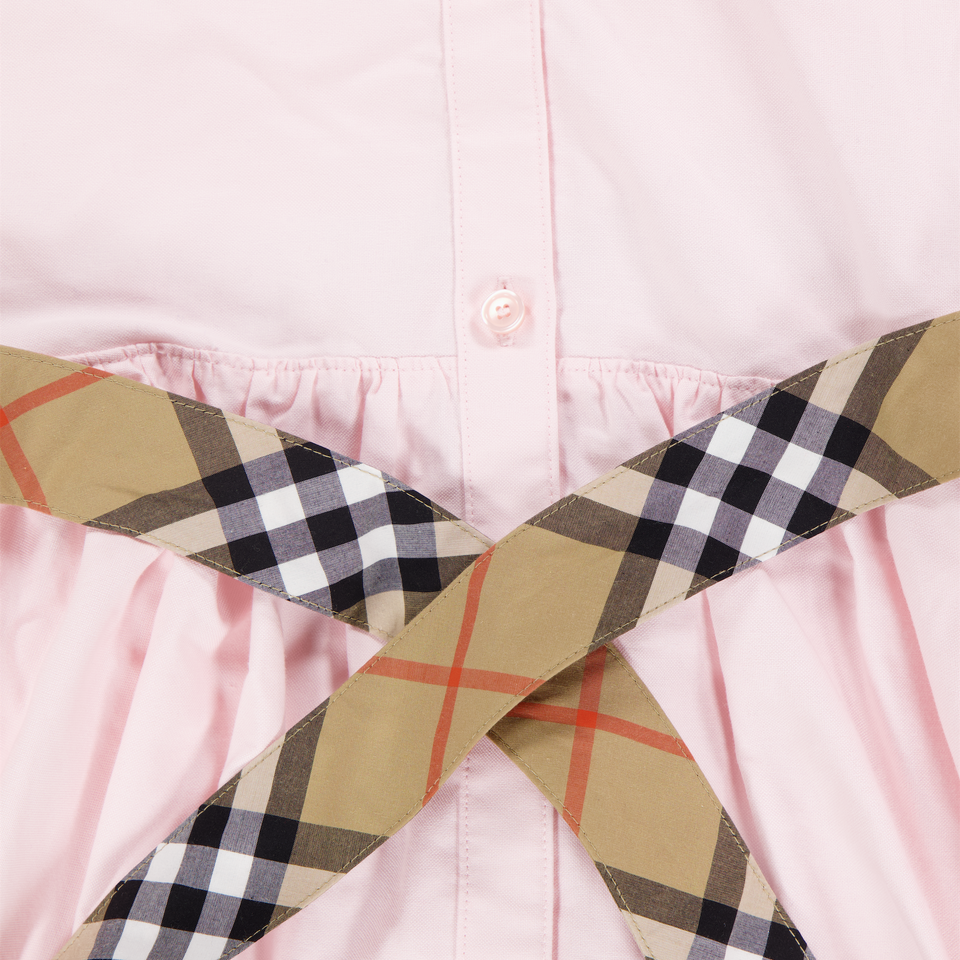 Burberry Julia Kinder Mädchen Zieh dich an Hellrosa