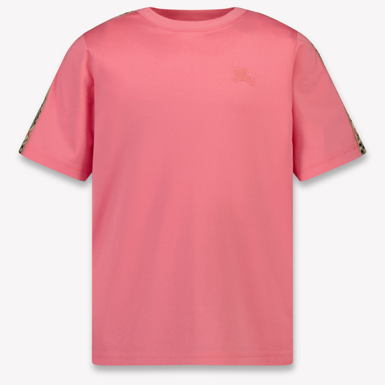 Burberry Zedernscheck Kinder Mädchen T-Shirt In Rosa