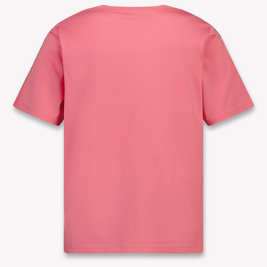 Burberry Zedernscheck Kinder Mädchen T-Shirt In Rosa