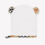 Burberry Bear Towelo Baby Unisex Accessory In White