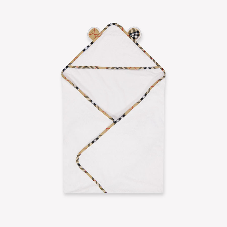 Burberry Orsetto Asciugamano Baby Unisex Accessorio dentro Bianco