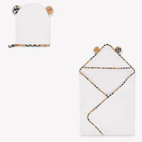 Burberry Orsetto Asciugamano Baby Unisex Accessorio dentro Bianco