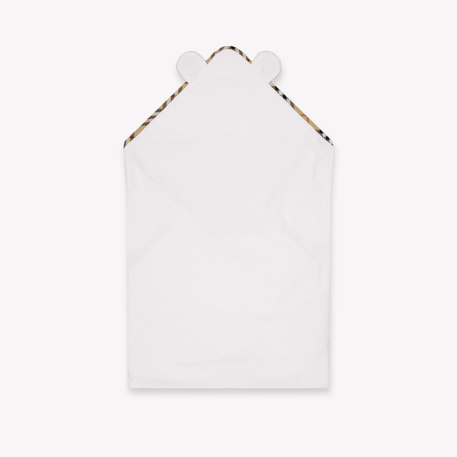 Burberry Orsetto Asciugamano Baby Unisex Accessorio dentro Bianco