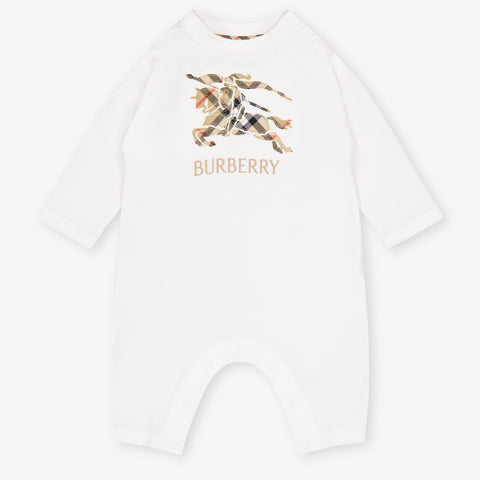 Burberry Jonson Baby Ragazzi Tutina dentro Bianco
