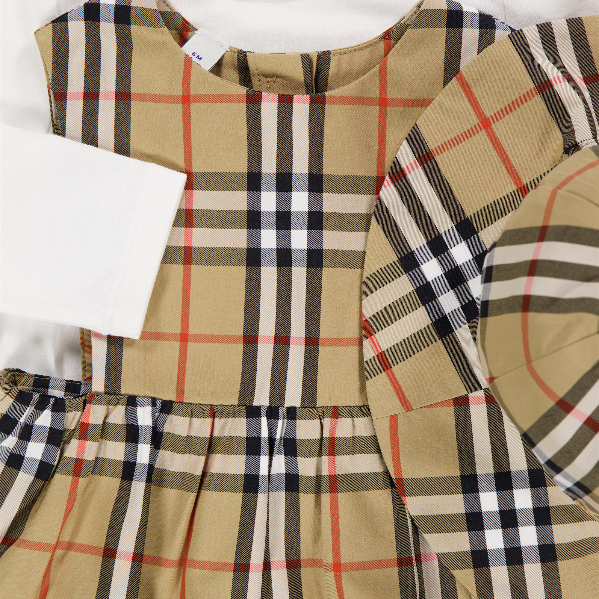 Burberry Bebé Halima Chicas Establecer en Beige