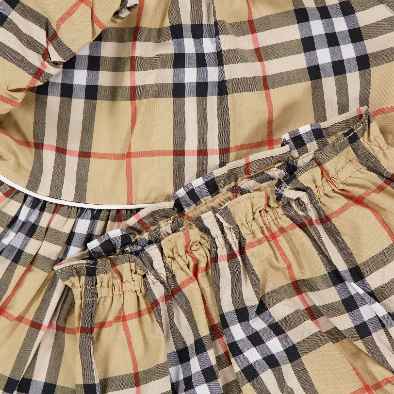 Burberry Aria bébé Filles Habillez-vous Beige