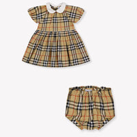 Burberry Aria bébé Filles Habillez-vous Beige