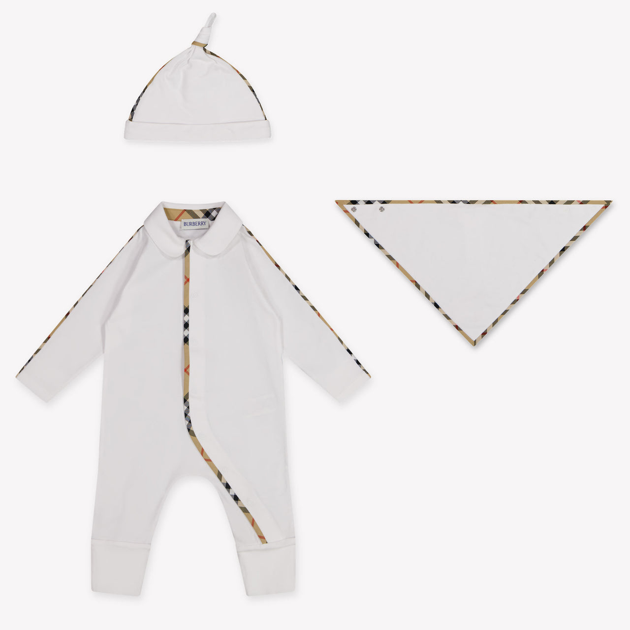 Burberry Hamilton bébé Unisexe Combishort dans Blanc