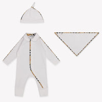 Burberry Hamilton bébé Unisexe Combishort dans Blanc