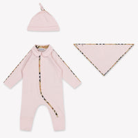 Burberry Hamilton Baby Meisjes Boxpakje In Licht Roze