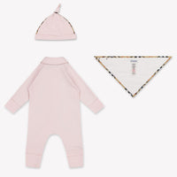 Burberry Hamilton Baby Meisjes Boxpakje In Licht Roze