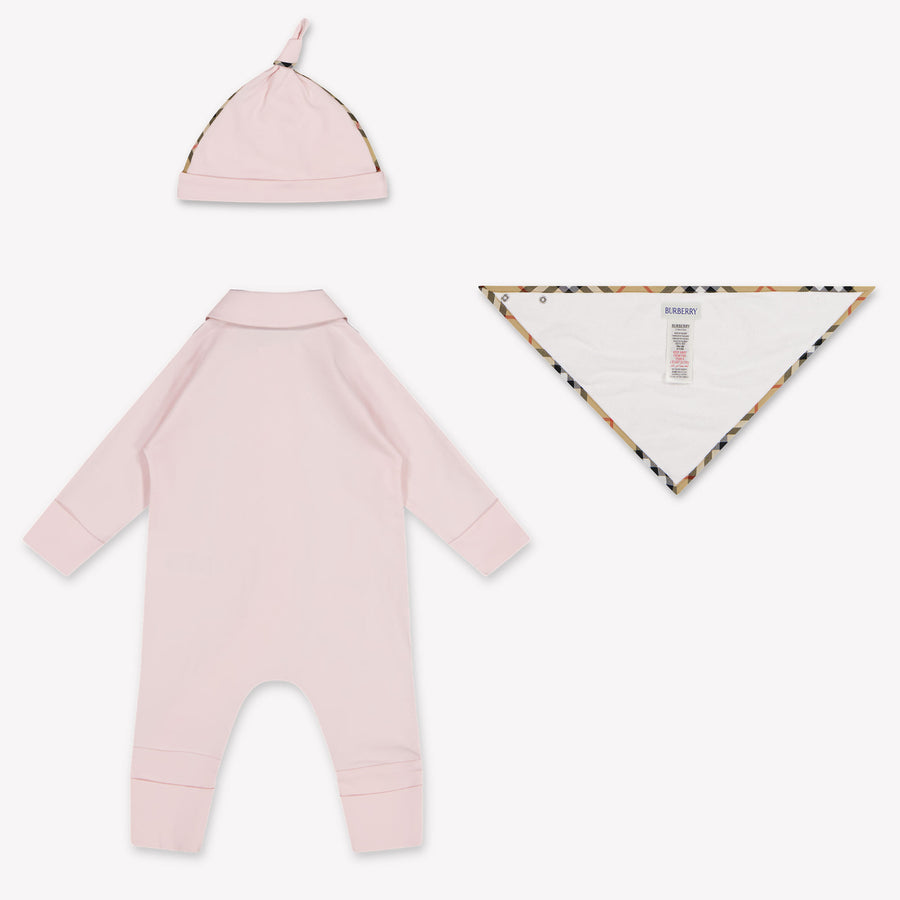 Burberry Hamilton Baby Meisjes Boxpakje In Licht Roze