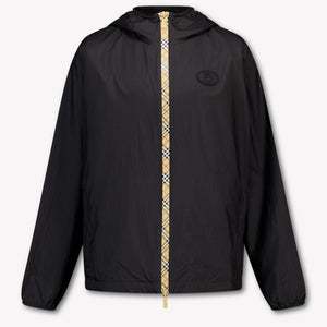 Burberry Roman Kinder Unisex Zomerjas In Zwart