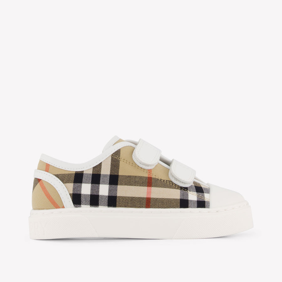Burberry Blake Kinder Unisex Sneakers In Beige