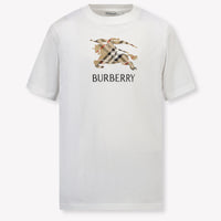 Burberry CEDAR Kids Unisex T-Shirt In White