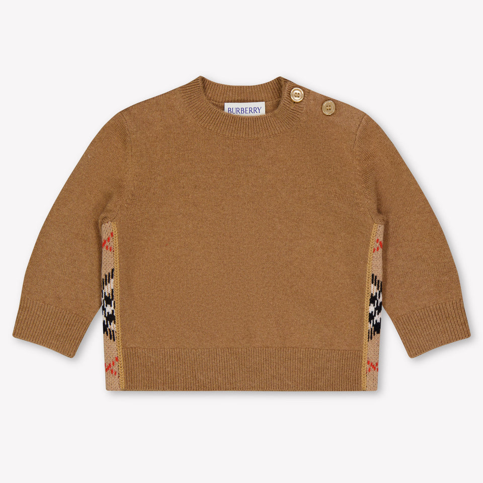 Burberry Bryce bébé Unisexe Pull en Camel