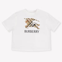 Burberry Bébé en cèdre Unisexe T-shirt dans Blanc