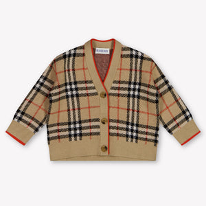 Burberry Graham bébé Garçons Cardigan en Beige