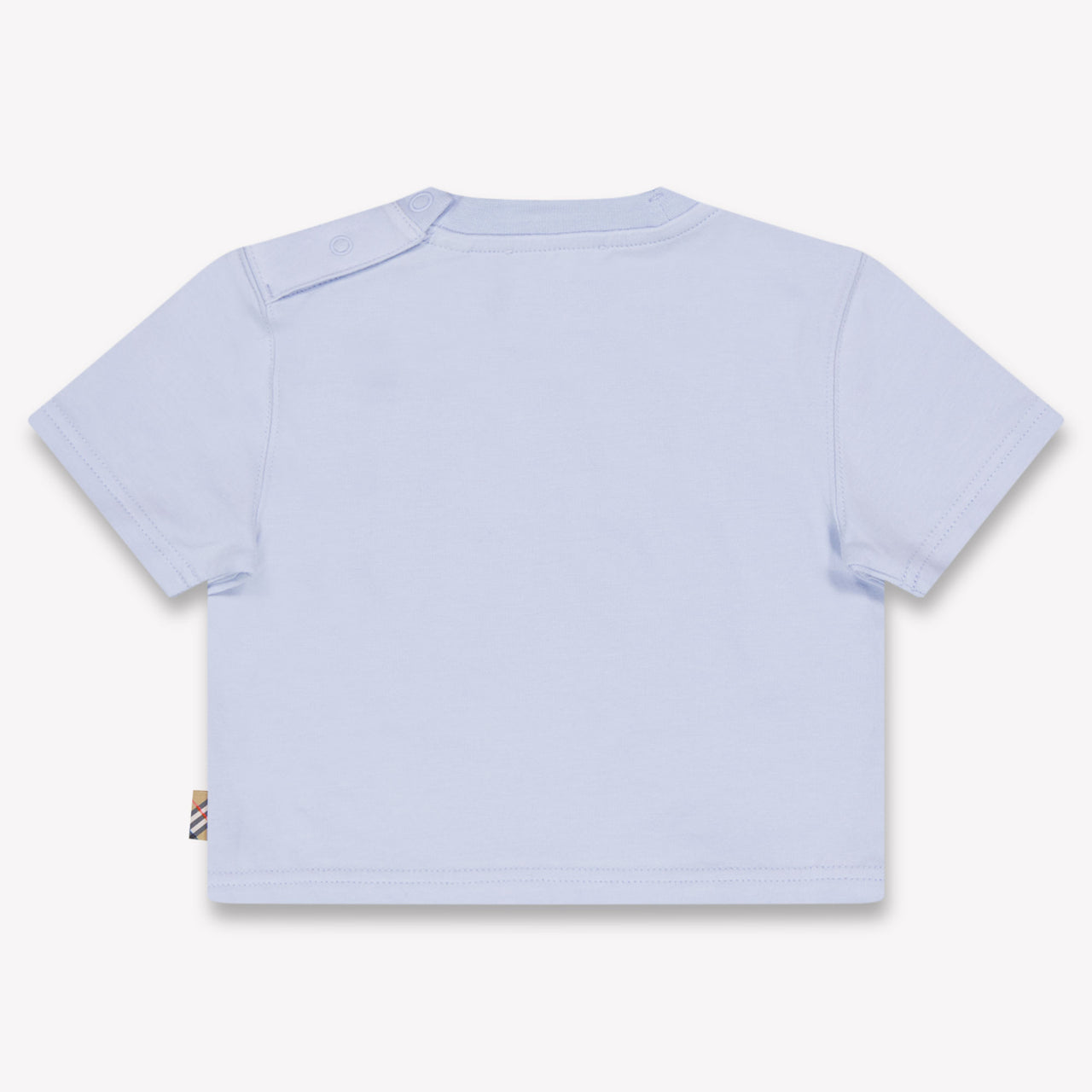 Burberry Cedar Baby Jongens T-Shirt In Licht Blauw