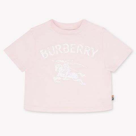 Burberry Bebé cedro Chicas Camiseta adentro Rosa claro