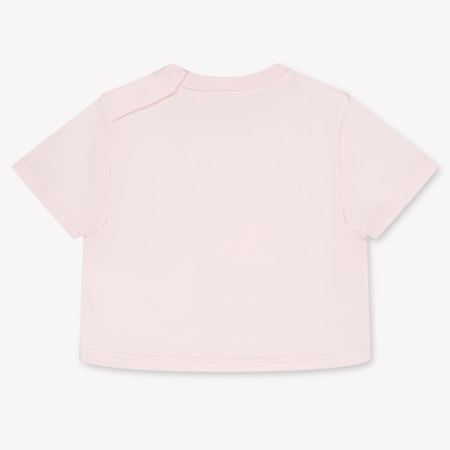 Burberry Cedar Baby Meisjes T-Shirt In Licht Roze