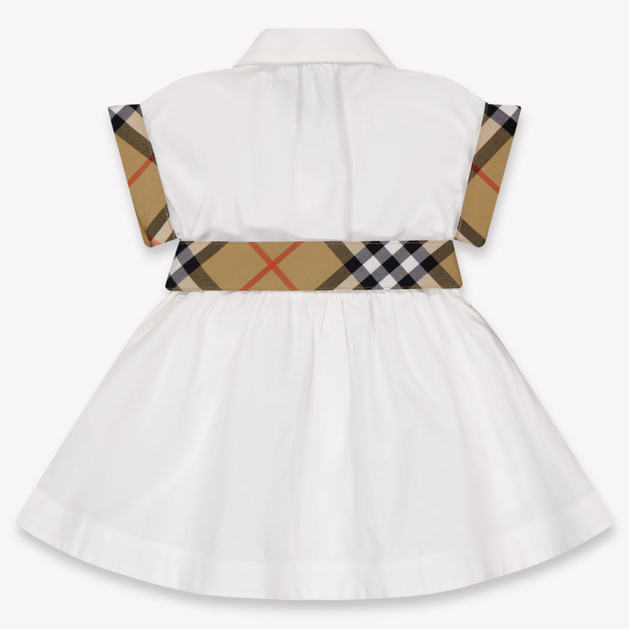 Burberry Baby Mädchen Zieh dich an Weiß