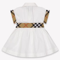 Burberry Baby Mädchen Zieh dich an Weiß