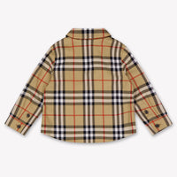 Burberry Owen Baby Boys Blouse In Beige
