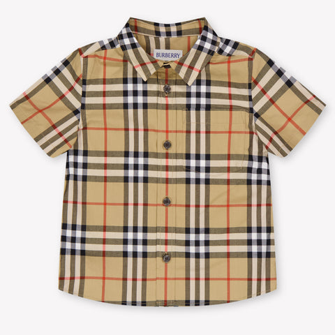 Burberry bebé owen Chicos Blusa En Beige