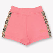 Burberry Catherine Baby Girls Shorts In Pink