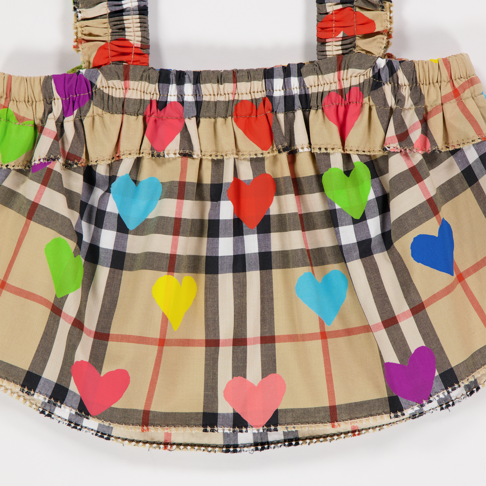 Burberry Gabi Baby Mädchen T-Shirt In Beige