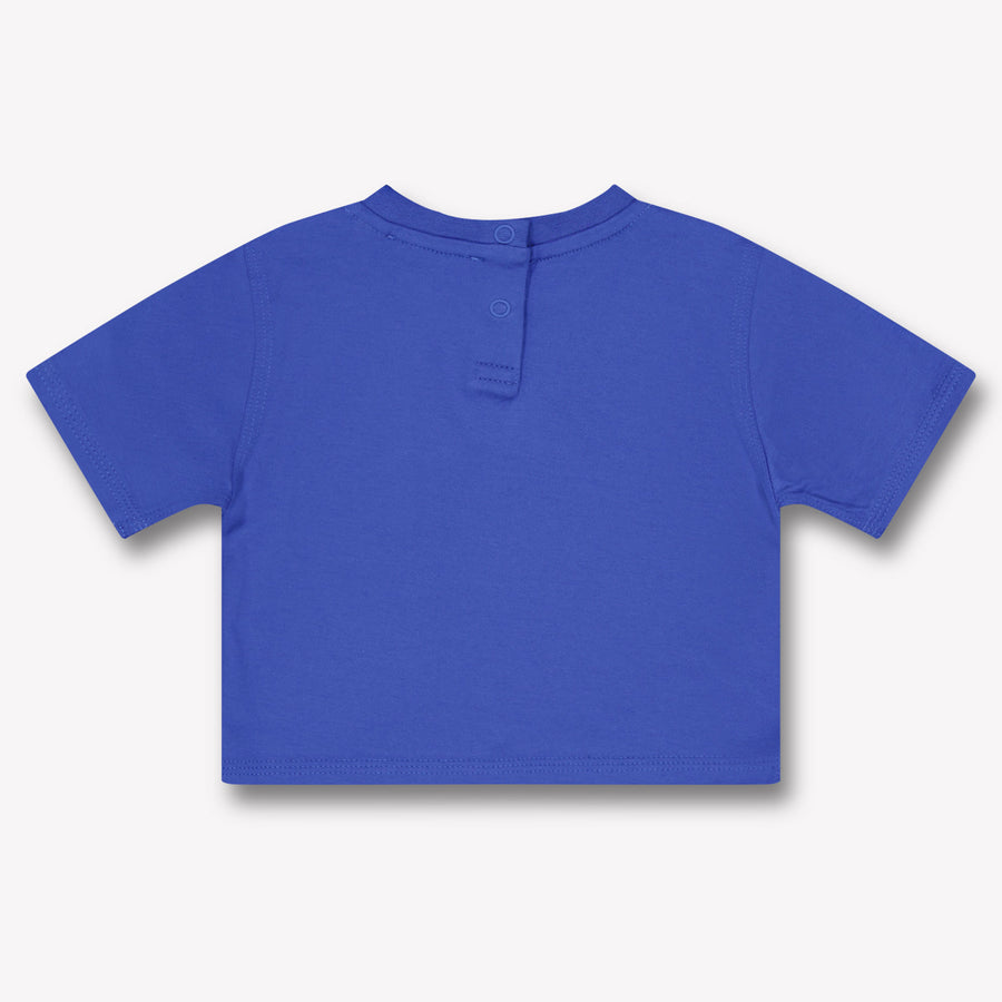 Burberry Cedar Baby Boys T-Shirt In Cobalt Blue