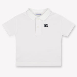 Burberry Johane Bébé Garçons Polo En Blanc