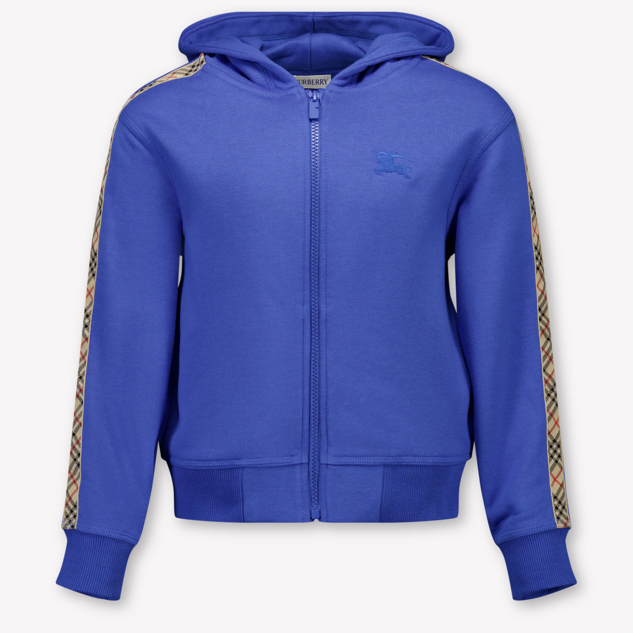 Burberry Clyde Kinder Garçons Cardigan en Bleu Cobalt