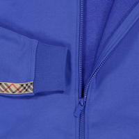 Burberry Clyde Kinder Garçons Cardigan en Bleu Cobalt
