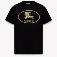Burberry Kinder con stemma di cedro Unisex Maglietta dentro Nero
