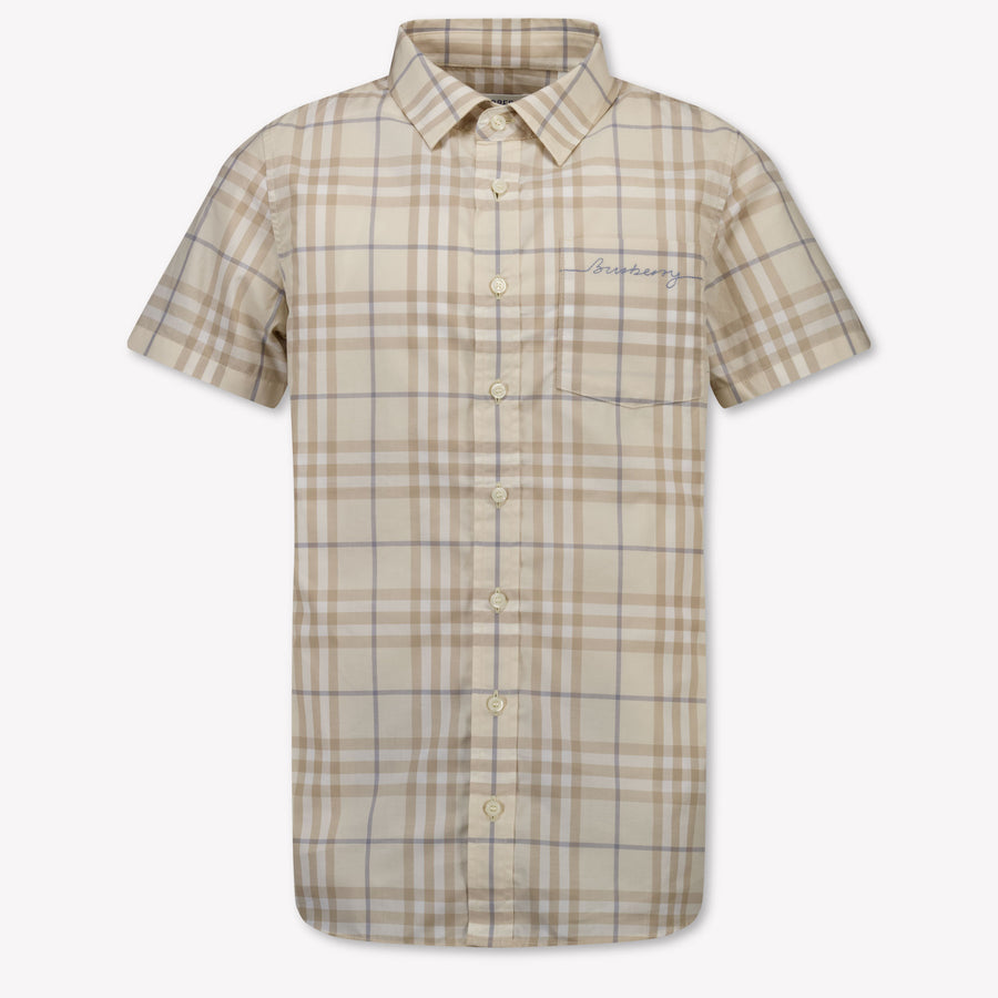 Burberry Bambini Ragazzi Camicetta dentro Beige Chiaro