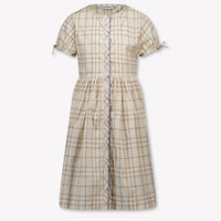Burberry Josie Kinder Meisjes Jurk In Licht Beige