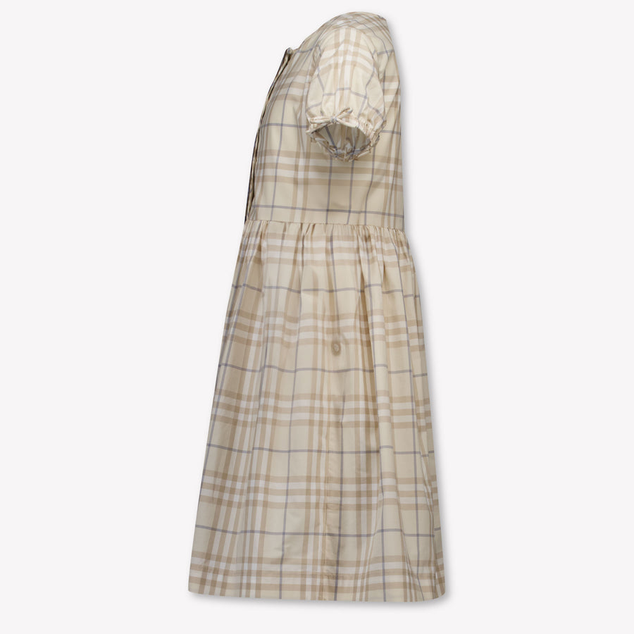 Burberry Josie Kinder Meisjes Jurk In Licht Beige