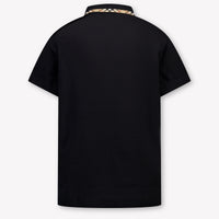 Burberry JOHANE Kinder Garçons Polo En Noir